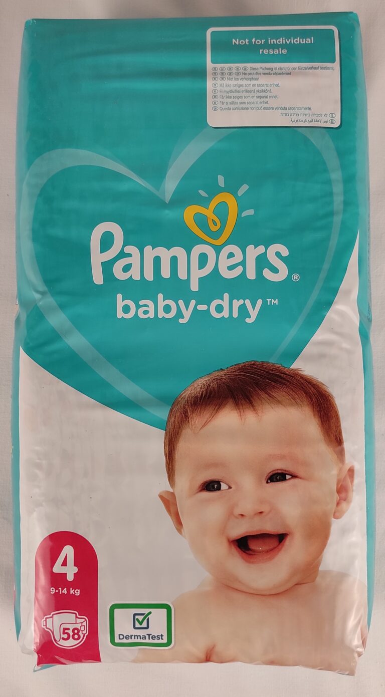 Pampers Kein Code In Der Packung Pampers Windeln/Einlagen baby-dry (58 pro Packung) • ABDL'sWish